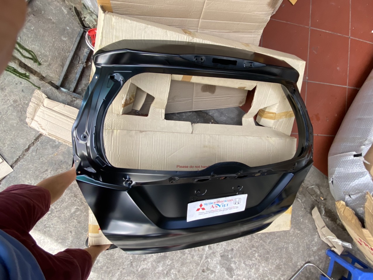 Cánh cửa hậu xe Honda Jazz